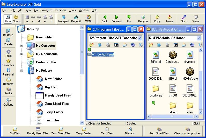 EasyExplorer XP Gold Screenshot